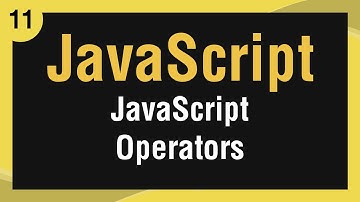 Learn JavaScript In Arabic #11 - JavaScript Operators