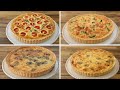 Comment faire une quiche  4 recettes simples