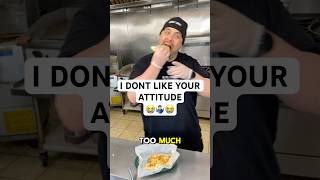 I DONT LIKE YOUR ATTITUDE🤣🤣🤣#subscribe #eating #funny #food #shorts #cooking #comedy #pov