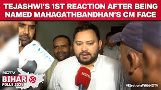 Bihar Election | Tejashwi Yadavs First Reaction To NDTV After Being Named Mahagathbandhans CM Face
