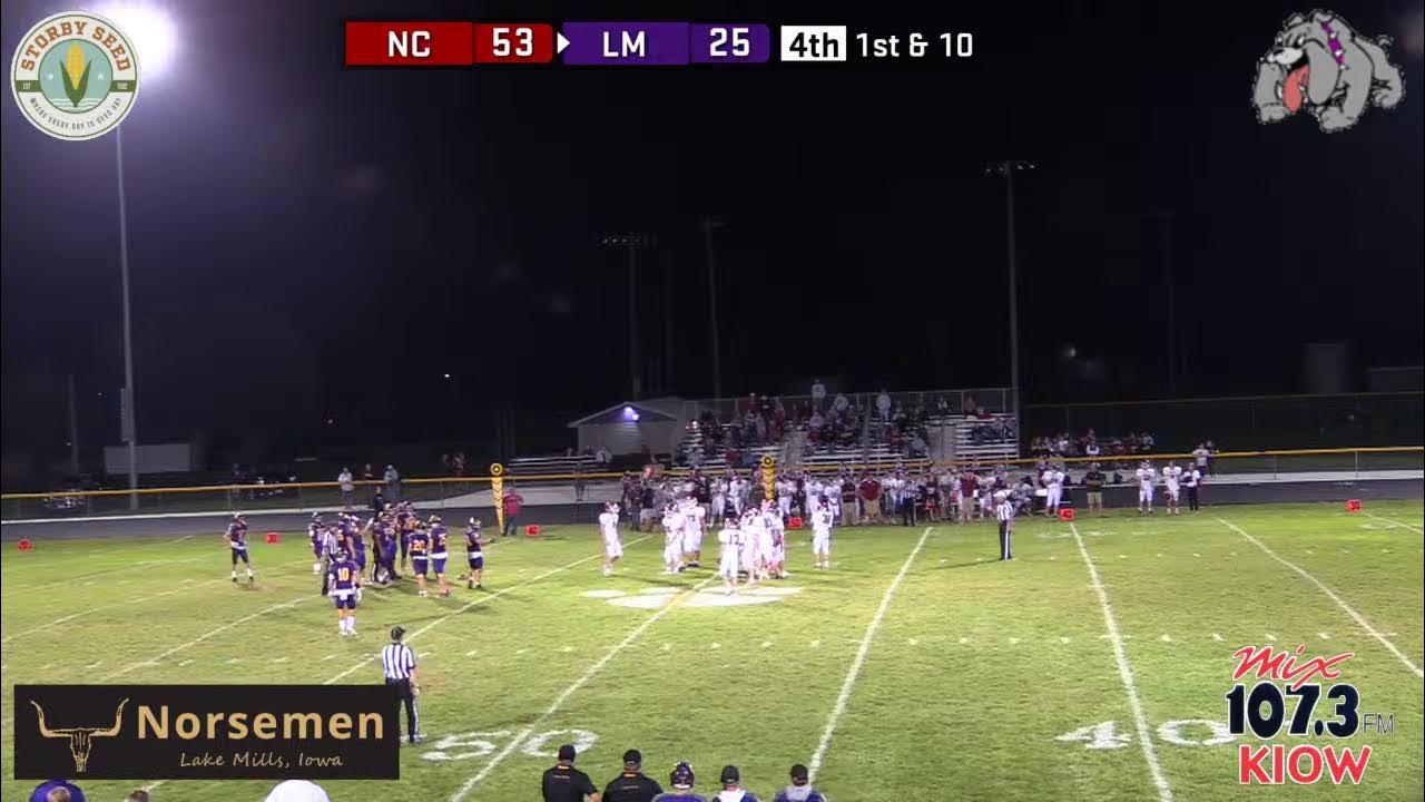 Lake Mills Football vs Newman Catholic YouTube