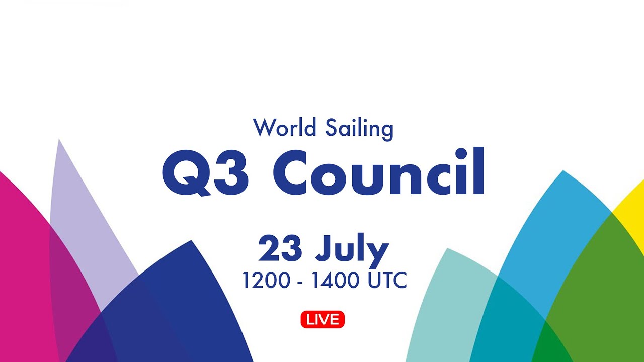 ⁣LIVE: Q3 World Sailing Council Meeting