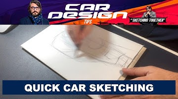 How to Draw Cars Front Perspective Luciano Bove