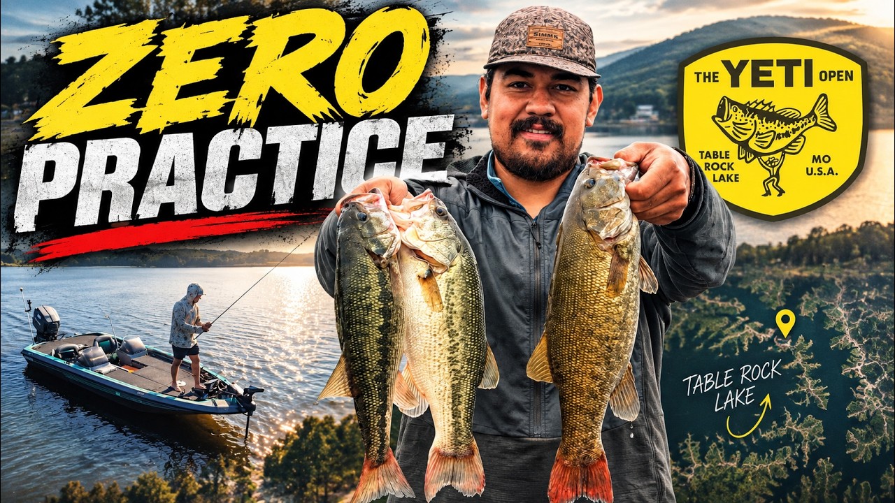 I Entered a $138,000 Bass Tournament With ZERO Practice