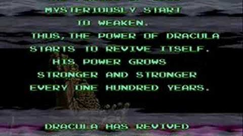 Super Castlevania IV - Prologue
