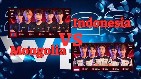 Indonesia vs. Mongolia GAME 1 | IESF 2023 WORLD ESPORTS CHAMPIONSHIP #gaming #indopride #mlbb