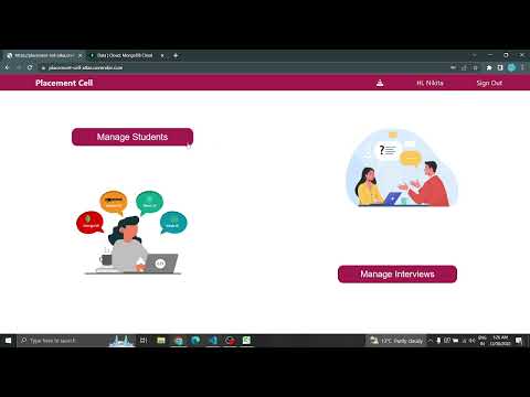 Placement Cell Project | Backend Project | Group 1