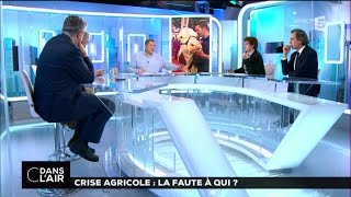 C dans l'air du 29-02-2016  | CRISE AGRICOLE : A QUI LA  FAUTE ?