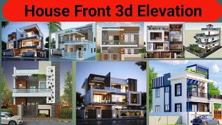 50+ Duplex Front Side 3D Elevation Designs | Video Full Details | Latest design work for Home