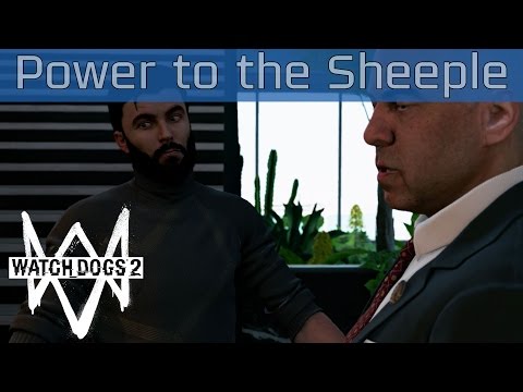 Video: Watch Dogs 2 - Power To The Sheeple Missions: Lákavé! Nvitace, Kompromitované Kandidátské A Hlasovací Machinace