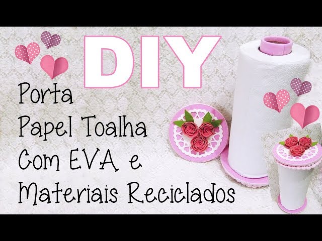 PORTA PAPEL TOALLA reciclando una botella(kit #1) ORGANIZADOR PORTA PAPEL  TOALHA DE COZINHA #diy 