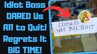 r\/MaliciousCompliance - Smug Owner Says He Doesn't Need ANY EMPLOYEES! We Ruin Him.