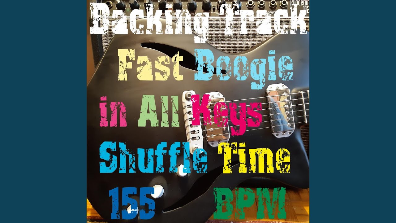 Backing Track Fast Boogie in F