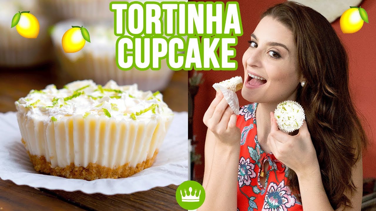 TORTINHA CUPCAKE DE LIMÃO (NÃO VAI AO FORNO!) | Cozinha do Bom Gosto | Gabi Rossi