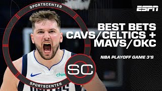 Thunder VISIT Mavericks (-2.5) + Celtics (-7.5) to BOUNCE BACK vs. Cavs | SportsCenter
