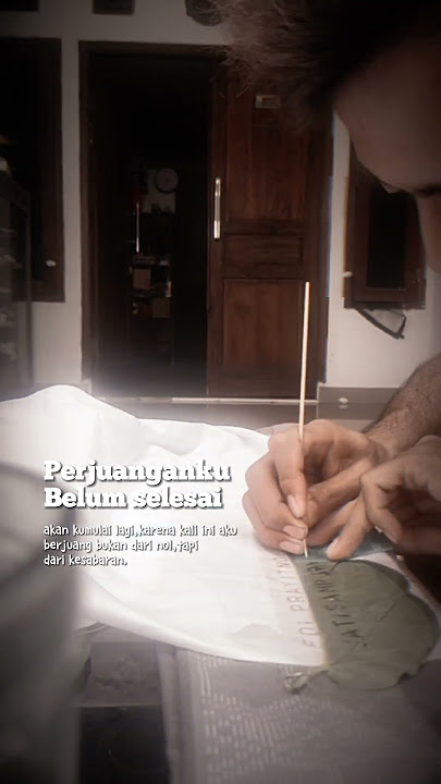 Proses Menulisi Mori dengan Daun Sirih SH Terate