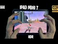 IPAD MINI 7 in 2025 ❤️‍🔥4K PUBG HANDCAM/TEST/ GAMEPLAY/ FULL GYRO BEST SENSITIVITY 🔥 FHD+60FPS