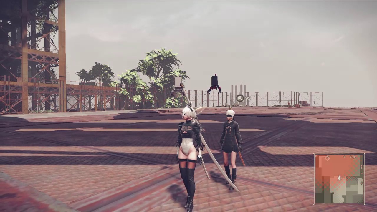 NieR:Automata - How To Take 2B Dress Off - Como Quitarle La Falda ...