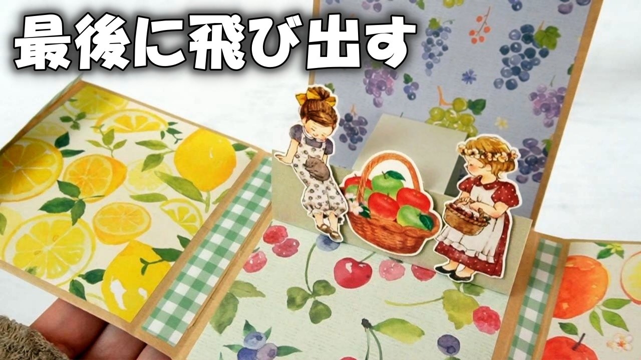 100 Yen Shop DIY] Flip-Up Sharing File with a Mechanism Made from