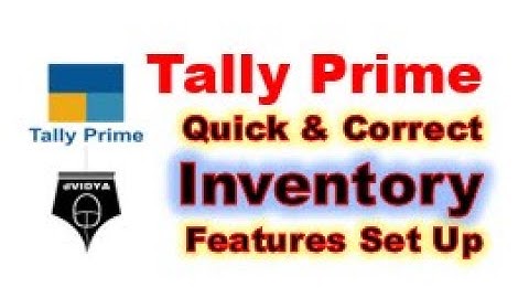 Enable Inventory Features in Tally Prime | Inventory Features Activation in Tally Prime
