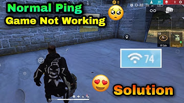 FF Normal Ping But Not Working | Free Fire High Ping Problem | Free Fire Normal Ping Not Working