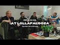 Capture de la vidéo Rufus Du Sol Live Interview At Lollapalooza