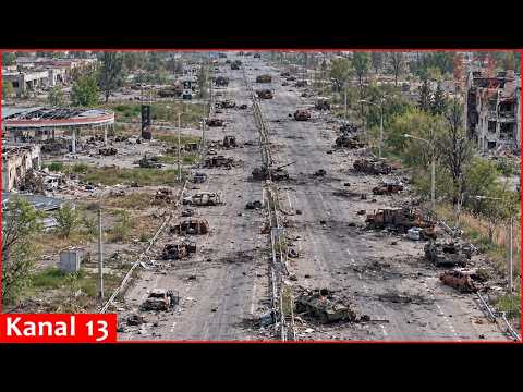 A front-line city in southeastern Ukraine is cut off from supplies, trapping its hungry residents
