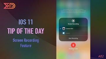 Million Dollar Tip of the Day   iOS 11 New Screen Recording Feature