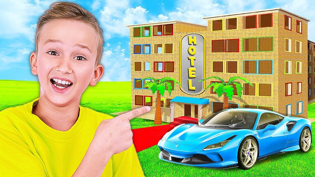 Отпуск в картонном отеле!