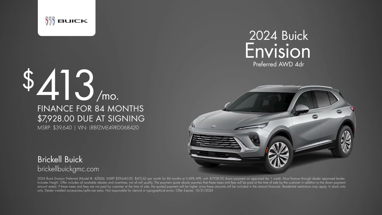 Buick Envision 10/10/2024 4414552