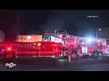 MELROSE Apartment Fire | HOLLYWOOD, CA