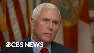 Mike Pence speaks with CBS News about Biden documents, 2024 plans and more