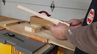 Tapering Jig for Layens Frames side bars