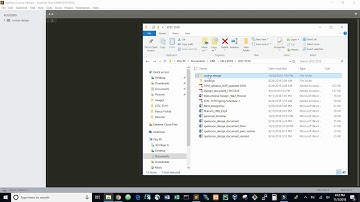 Week 1 - Set Up Folder Structure