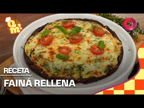 Fainá rellena, con mucho sabor y una cubierta irresistible | #QuéMañana | Receta