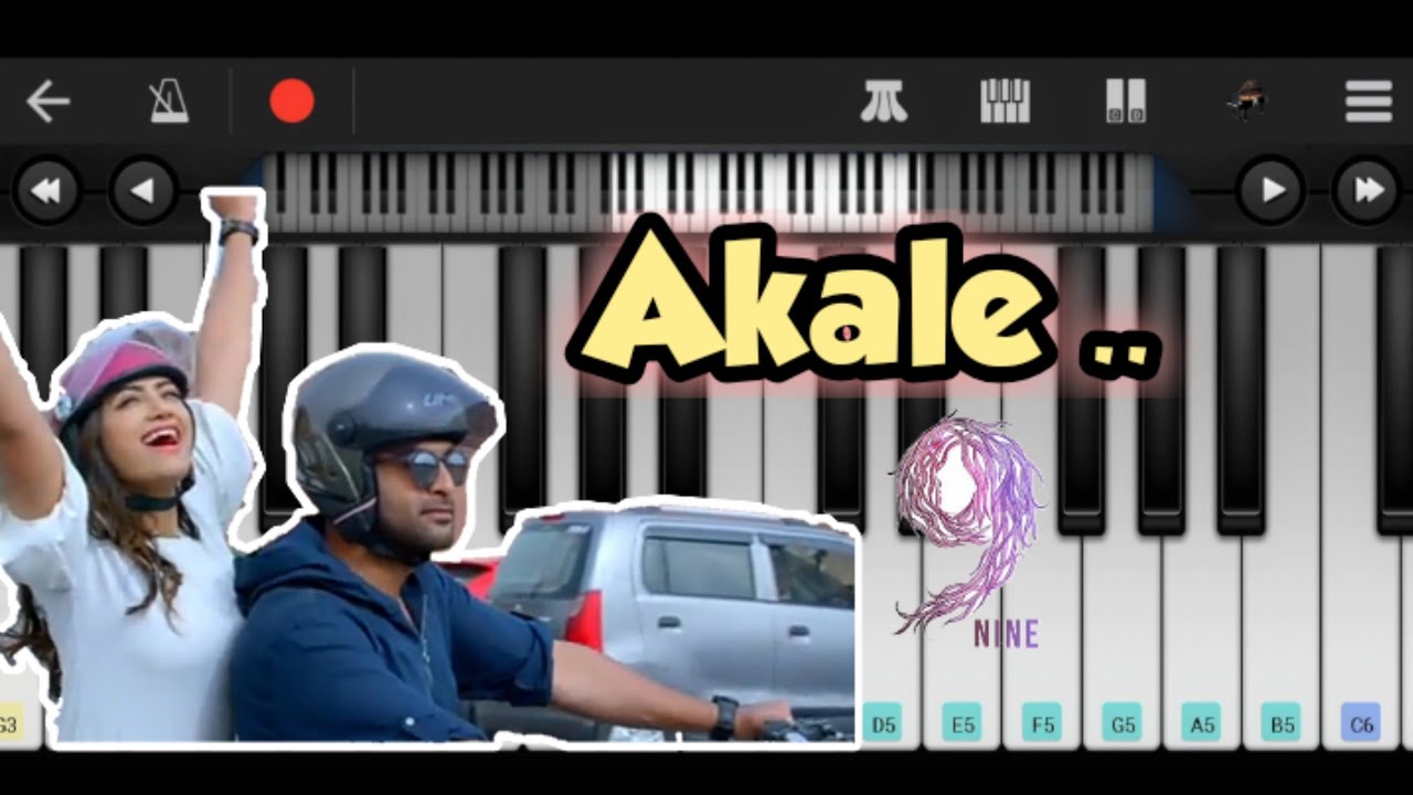 9 (Nine) Akale Song Video Piano Tutorial | Prithviraj Sukumaran, Mamta Mohandas | by You Piano
