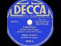 Jimmy Dorsey Orchestra "Amapola" Decca 25120 vocal Helen O