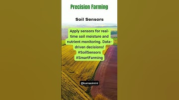 Precision Farming: Soil Sensors #soilsensors #smartfarming