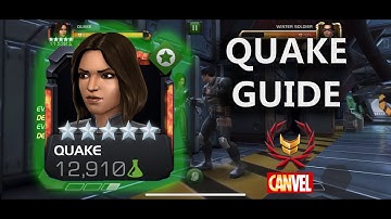 How to Use Quake Efficiently - Marvel Contest of Champions