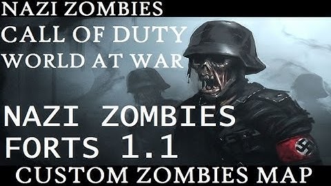 COD WAW Custom Zombies - Forts v1.1 (HD)