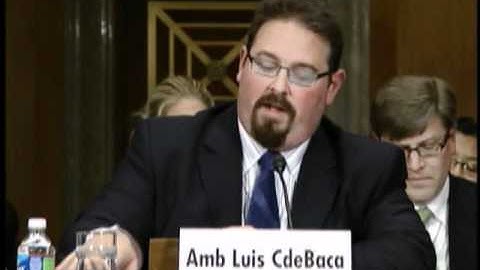 Ambassador Cdebaca Testifies on Combating Trafficking in Asia