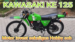 Barang Antik | Kawasaki Binter KE125 | Spek baca deskripsi | Wa 085712713555