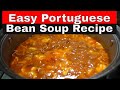 Easy hawaii style portuguese bean soup recipe