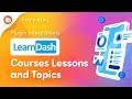 How to configure the LearnDash course content for the Theme?