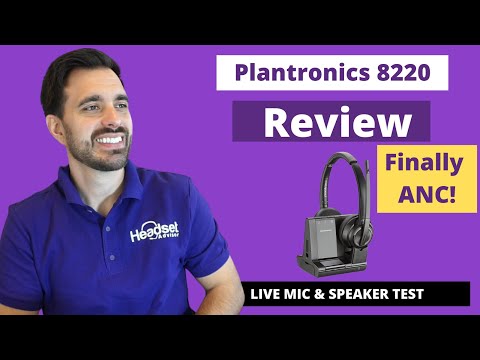 Overview of Plantronics 8220 - FINALLY a headset with ANC (Active Noise Cancellation)