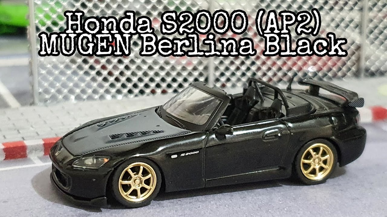 MINI GT Honda S2000 (AP2) MUGEN Berlina Black / #309 Unboxing