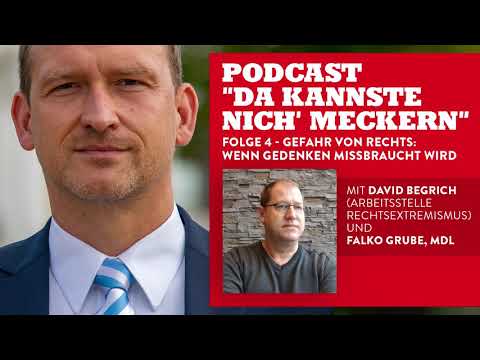 Podcast - Folge 4 - Gefahr von rechts: Wenn Gedenken missbraucht wird! (mit David Begrich)