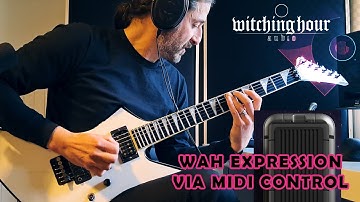 ADDING WAH TO GUITARS USING A MIDI CONTROLLER - CUBASE