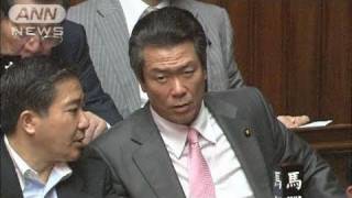 民主党代表選　馬淵総理補佐官が出馬に意欲（11/06/11）