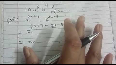 Ex-5(B) Q3(vi to x) ch-Exponents Class VII ICSE board concise maths@Lovewithmathematics